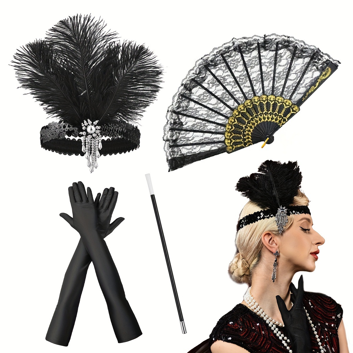 Men'S Accessories In The 1920S - Çocuk erkek 1920'ler Retro Kıyafet Seti