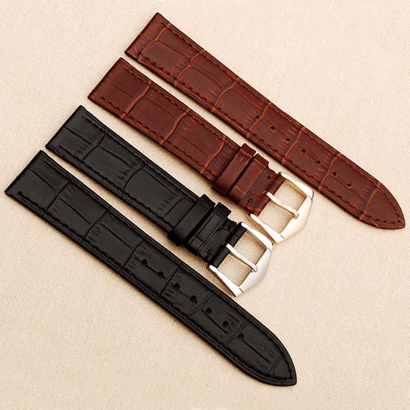 Men'S Accessories Cartier - Yüksek Kaliteli Ince Sığır Derisi saat