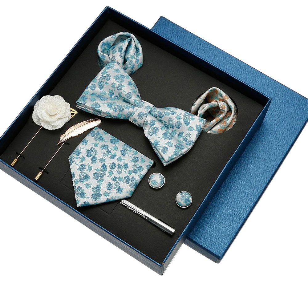 Bir kutuda lüks ipek kravat ha - Neck Tie Set Box incelemesi ve fiyatı